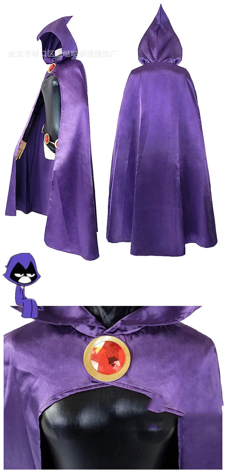 El uniforme de cosplay de disfraz de Halloween del personaje TEEN TITANS