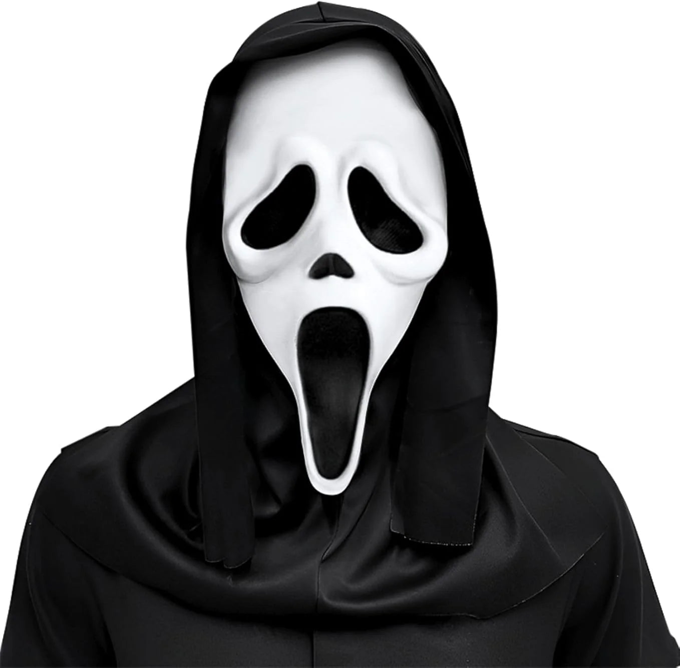 Halloween Scream Ghost Máscara Cosplay Fiesta Máscara Accesorios