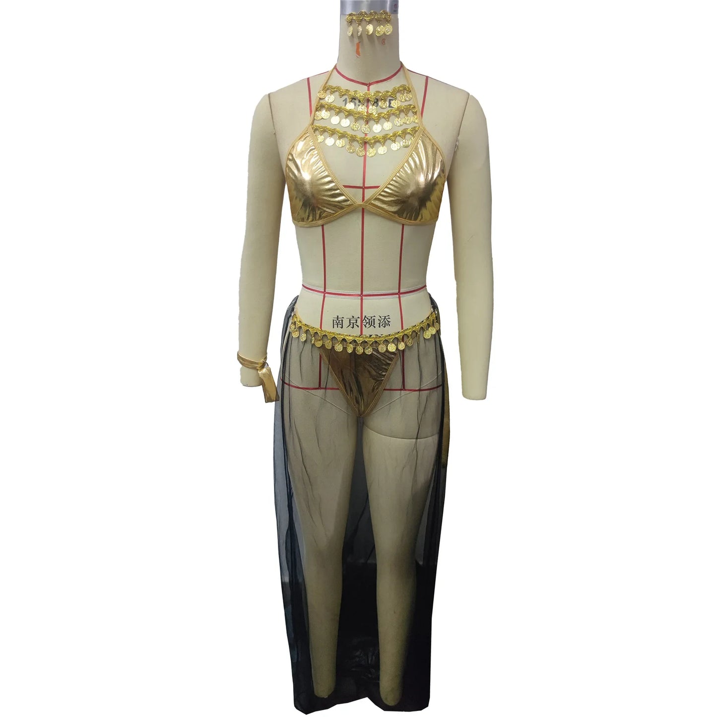 Halloween de la Reina Egipcia de Cosplay