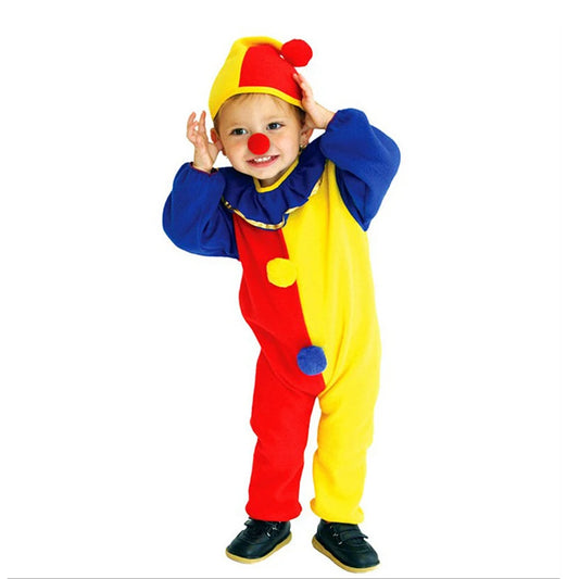 Sydanne Niños Carnaval Payaso Circo Cosplay Disfraces Halloween Niños Niños Niñas Bebé Cumpleaños Halloween Fiesta Mono Sombrero