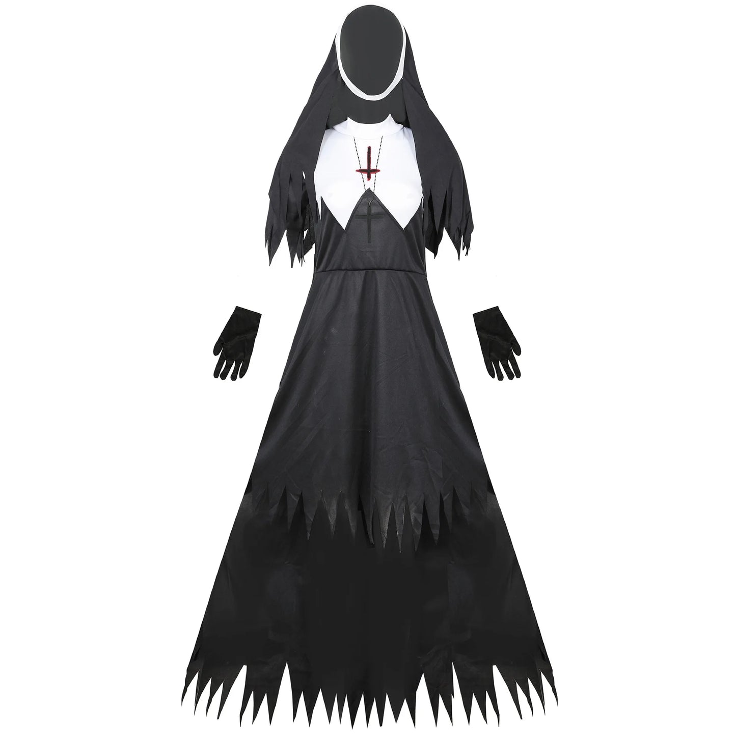 Mujeres adultas Día de Pascua Disfraz de Halloween Cosplay Bruja Vampiro Cadáver Fiesta temática Gótica Traje de juego de rol