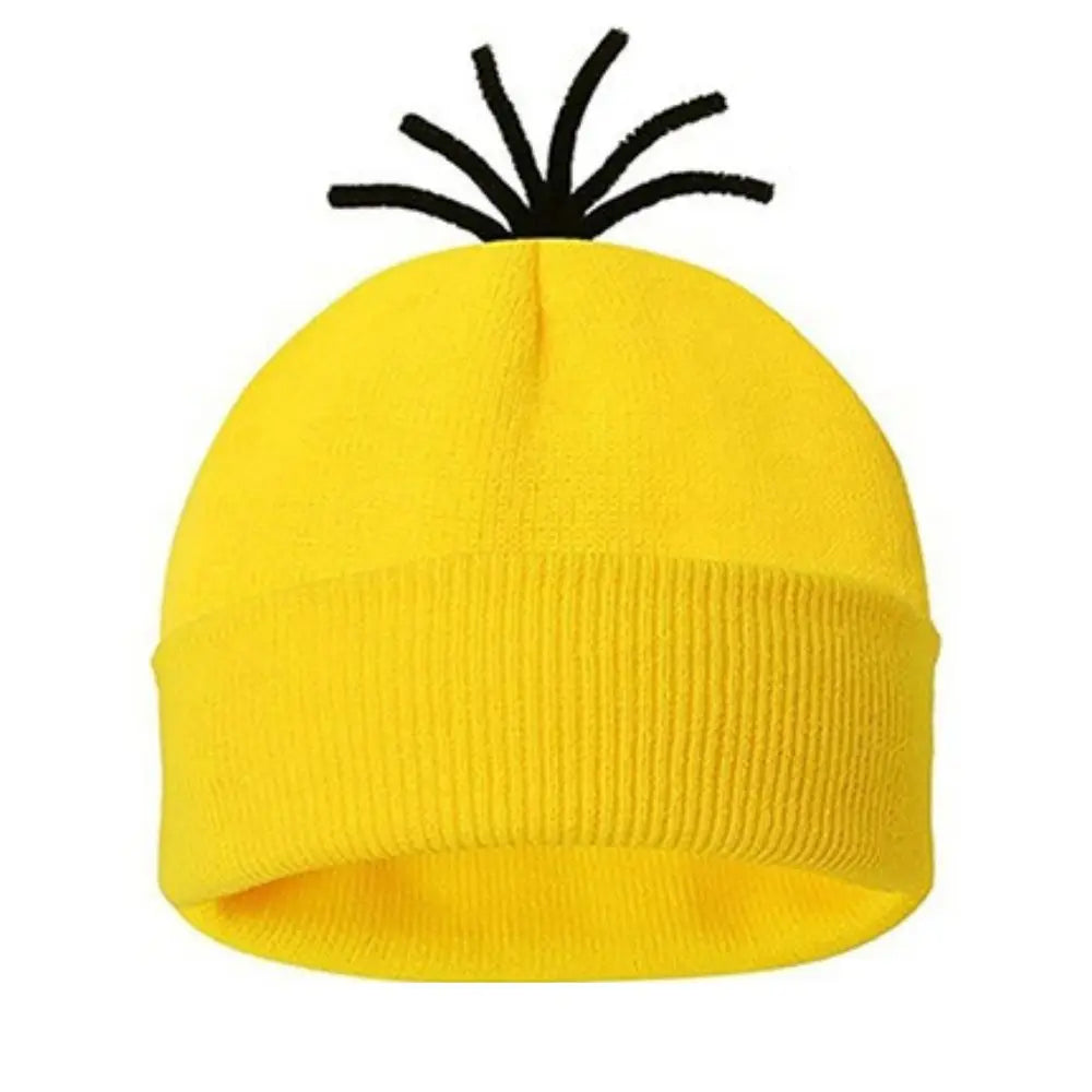 Disfraz MINISO Disfraz de Cosplay Disfraz Correas para adultos Gafas Gorro amarillos Guantes Halloween Carnaval Disfraz Accesorios