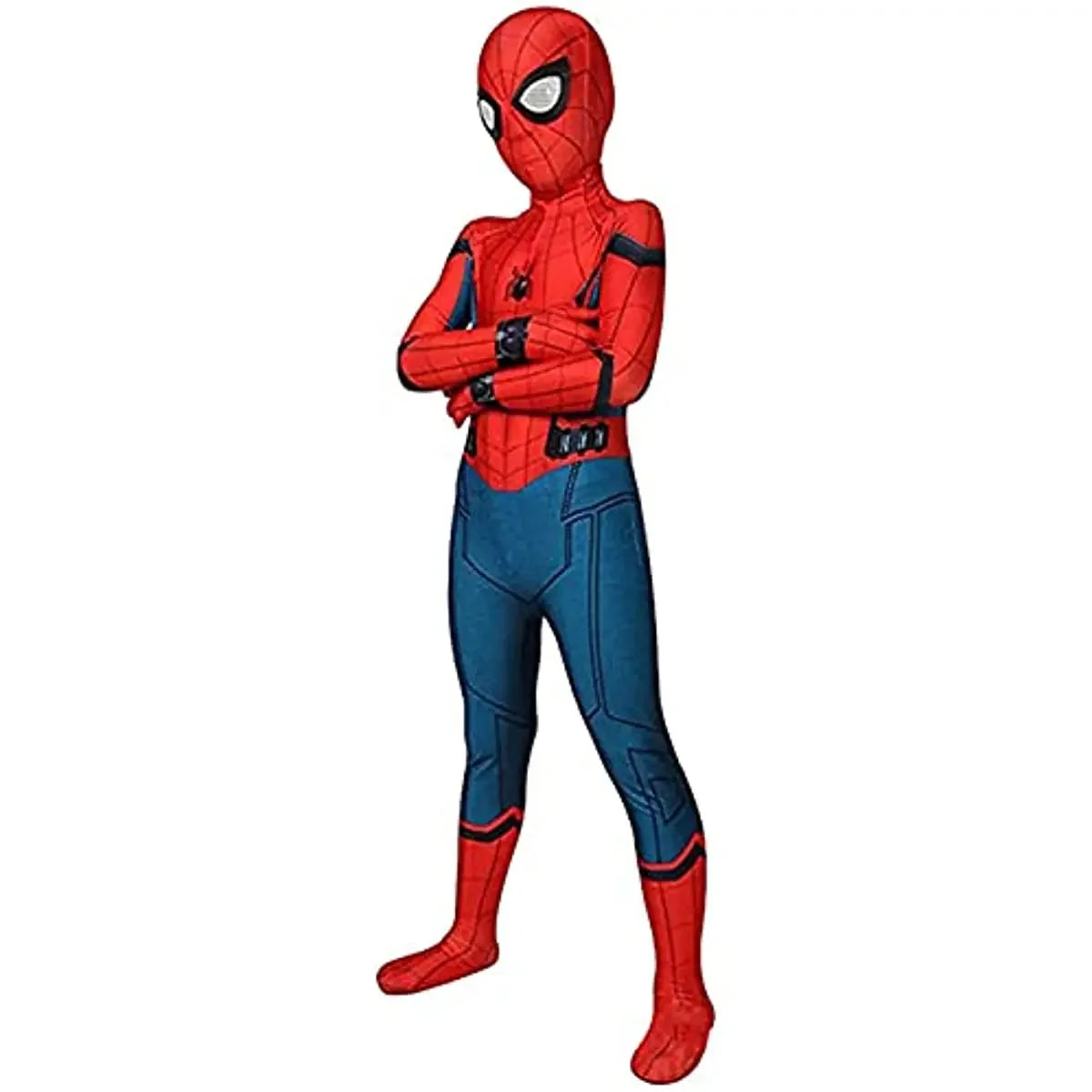Disfraz de cosplay de Spider Man para niños, traje de Spiderman de regreso a casa, mono de superhéroe disfraz de fiesta de carnaval de Halloween