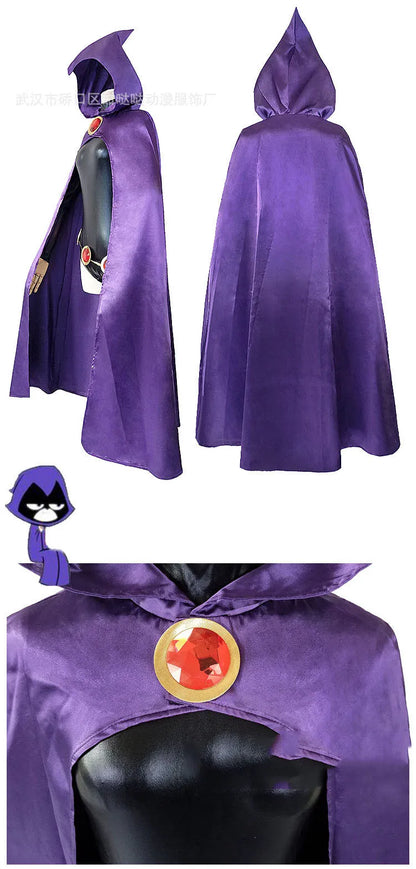 El uniforme de cosplay de disfraz de Halloween del personaje TEEN TITANS