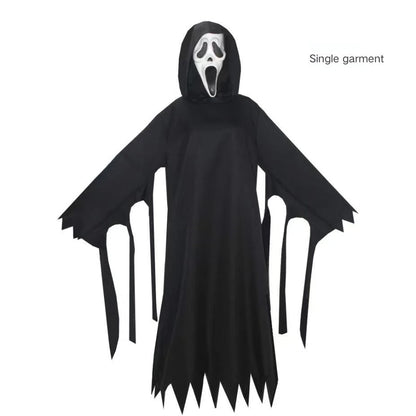 Ghost Scream Disfraz de Halloween  de terror Mono de cosplay con máscara
