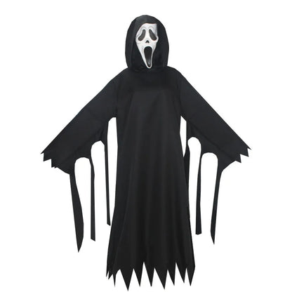 Ghost Scream Disfraz de Halloween  de terror Mono de cosplay con máscara