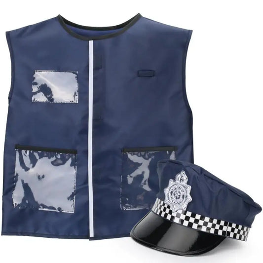 Disfraces de cosplay de policía para niños y niñas, juguetes de policía, policía, brújula, silbato, insignia de policía, accesorios de disfraces de carnaval, Halloween