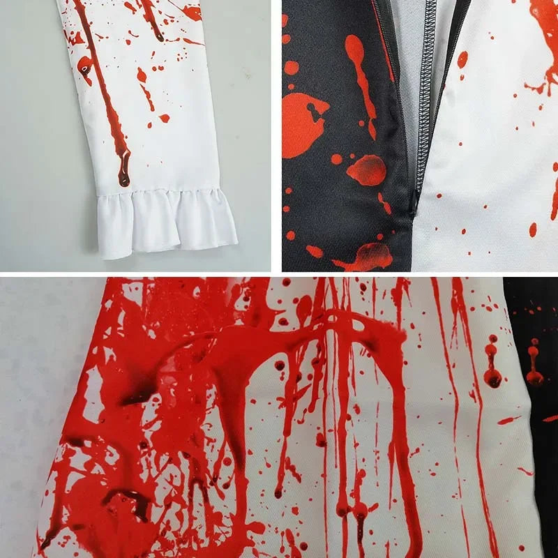 Art The Clown Cosplay Disfraz Aterrorizado 3 Trajes sangrientos