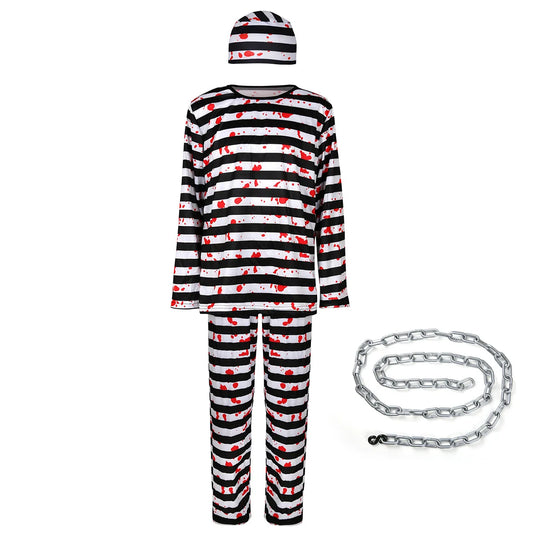 Disfraces de Prisioneros Fantasmas Cosplay Niños Ropa de Carnaval Anime