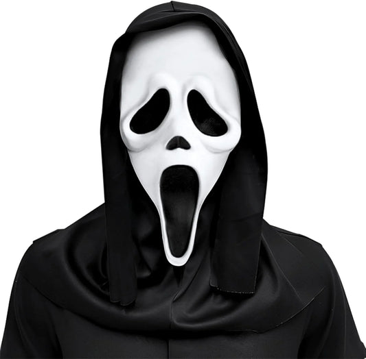 Halloween Scream Ghost  Máscara Cosplay Fiesta Máscara Accesorios