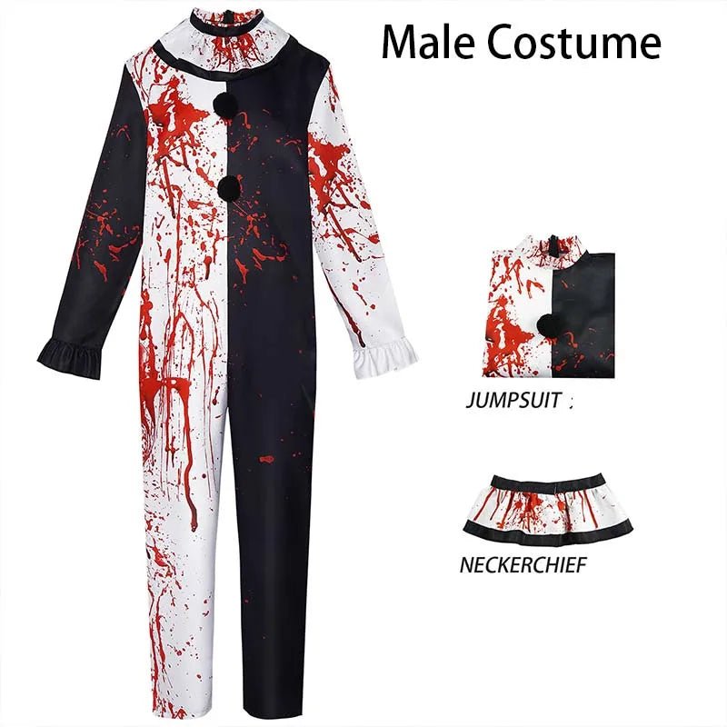 Art The Clown Cosplay Disfraz Aterrorizado 3 Trajes sangrientos