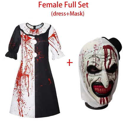 Art The Clown Cosplay Disfraz Aterrorizado 3 Trajes sangrientos