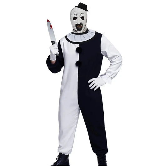 El payaso asesino Cosplay Halloween Outfit