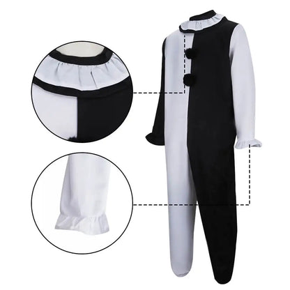 El payaso asesino Cosplay Halloween Outfit