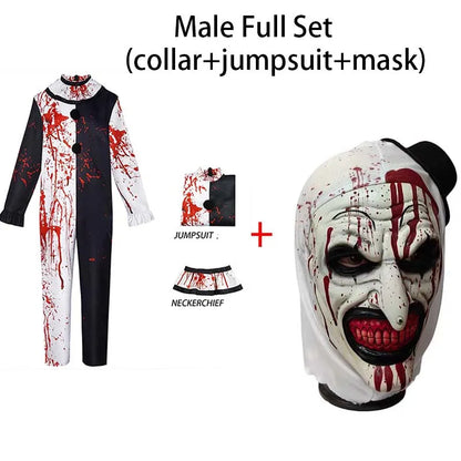 Art The Clown Cosplay Disfraz Aterrorizado 3 Trajes sangrientos
